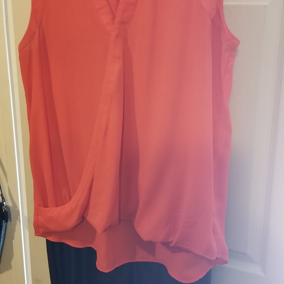 Orange sleeves blouse - Picture 2 of 5